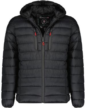 GEOGRAPHICAL NORWAY Piumino Ultralight Con Cappuccio Uomo, Taglia - Nero