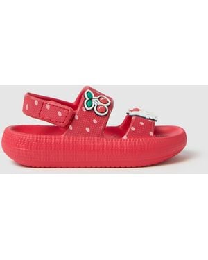 OVS Sandali Da Neonata Rossi Con Hello Kitty, Bambina, Taglia - Rosso