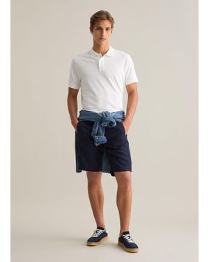 Piombo Pantaloncini Da Uomo - Blu