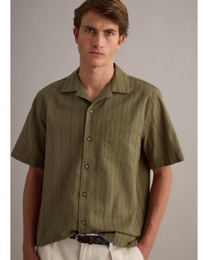 Piombo Camicia - Marrone