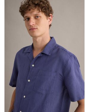 Piombo Camicia - Blu