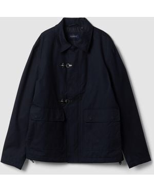 Piombo Giacca Blu Imbottita