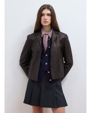 Les Copains Giacca Regular Fit Con Bottoni, Donna, Taglia - Nero