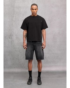 Utopia Denim Shorts, Uomo, Taglia - Grigio