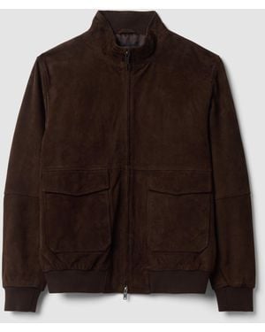 Piombo Bomber - Marrone