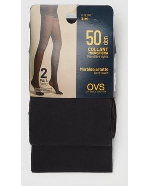 OVS Ovs , Bipack Collant 50 Denari - Nero