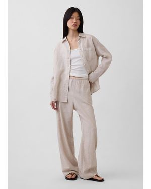 Gap Pantaloni A Palazzo - Neutro