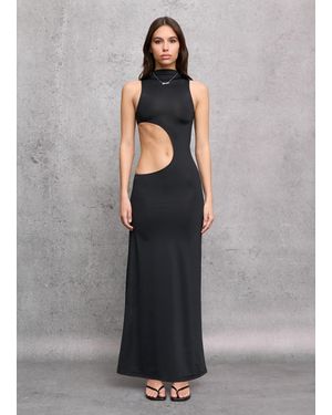 Utopia Cut-Out Long Dress, Donna, Taglia - Grigio