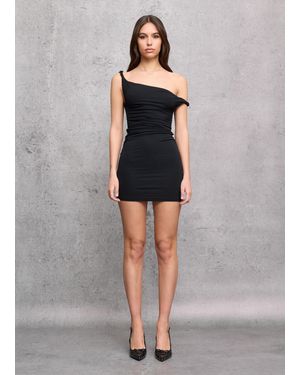 Utopia Asymmetrical Mini Dress, Donna, Taglia - Grigio