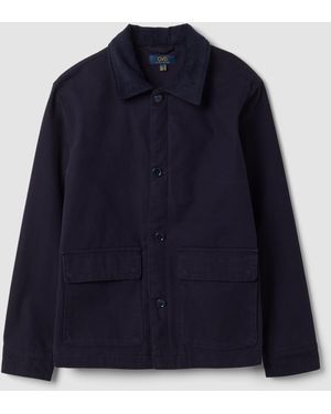 OVS Shacket Imbottita - Blu