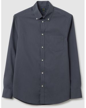 OVS Ovs Camicia Regular Fit, Uomo, Taglia - Blu