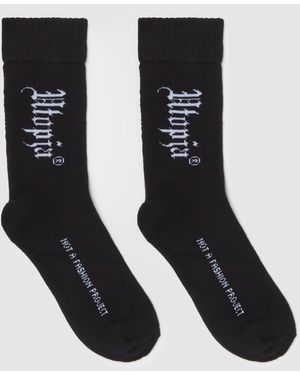 Utopia Heavy Tennis Socks, Uomo, Taglia - Nero