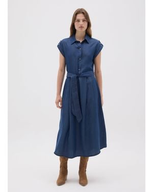 OVS Ovs Abito Chemisier Da Donna - Blu