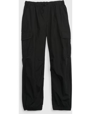OVS Pantalone Parachute Cargo, Bambina, Taglia - Nero