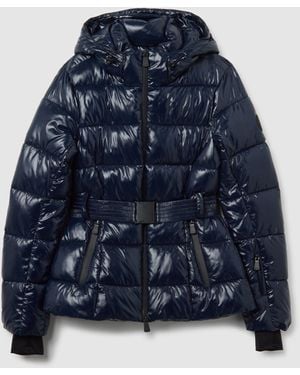 Piombo Giacca Imbottita Regular Fit Water Repellent, Donna, Taglia - Blu