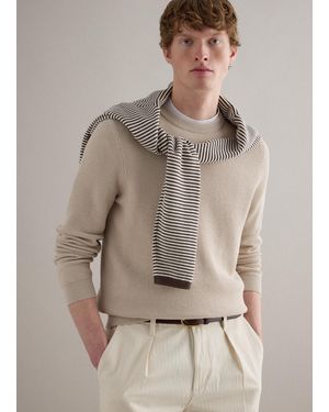 Piombo Maglione Girocollo - Neutro