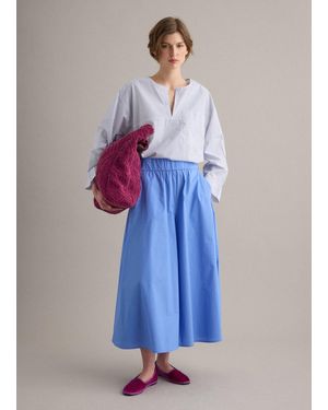 Piombo Pantalone Gonna - Blu