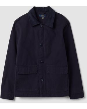 OVS Shacket Imbottita - Blu
