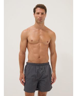 URBAN COMMUTER Boxer Mare Con Vita Elasticizzata, Uomo, Taglia - Grigio