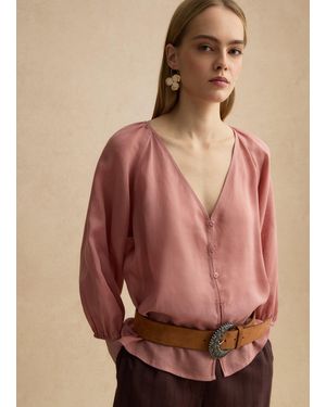 Les Copains Camicia - Marrone
