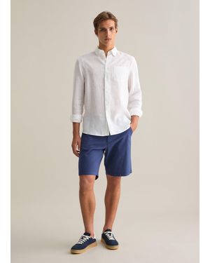 Piombo Bermuda Da Uomo - Blu