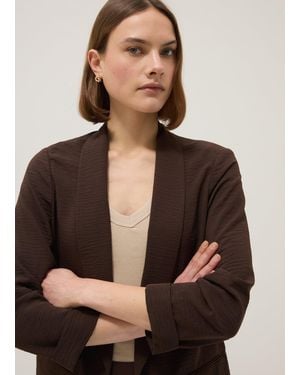 OVS Blazer Senza Bottoni Regular Fit, Donna, Taglia - Marrone