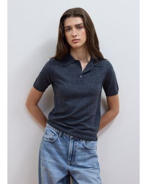Les Copains Maglia Grigia - Blu