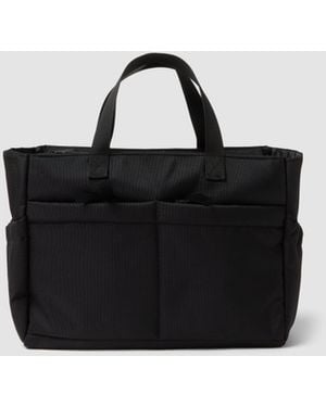 OVS Borsa Nera Con Tasche Esterne E Doppi Manici, Donna, Taglia - Nero