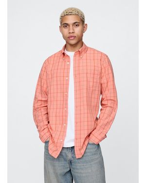 Gap Camicia A Quadri - Rosa