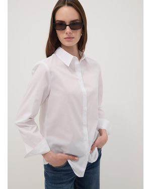 OVS Camicia Bianca A Maniche Lunghe Slim Fit, Donna, Taglia - Bianco
