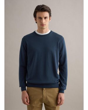 Piombo Maglione - Blu