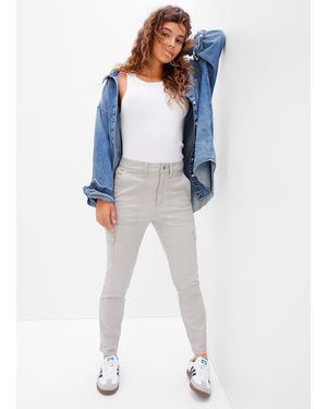 Gap Pantaloni cargo in cotone - Blu
