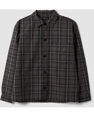 B.ANGEL Camicia A Quadri - Nero