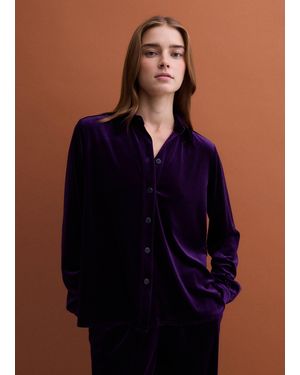 Piombo Camicia - Blu