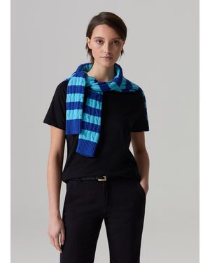 Piombo T-Shirt Girocollo - Blu