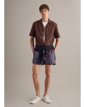 Piombo Boxer Mare A Righe, Uomo, Taglia - Blu