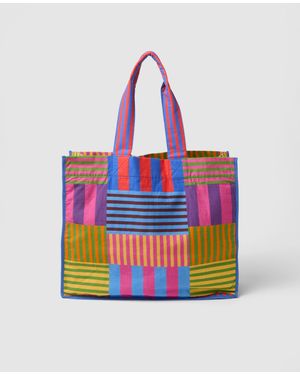 Piombo Borsa Shopper - Bianco