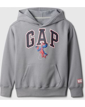 OVS Felpa Stampa Logo Con Spider- Bambino, Taglia - Grigio