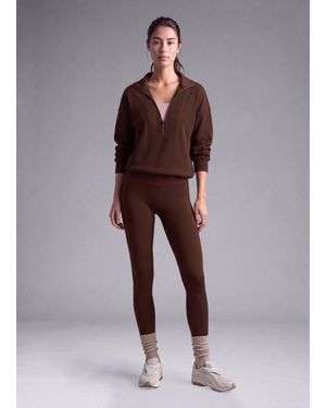 Altavia Studio Leggings Marroni - Marrone