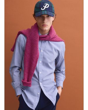 Piombo Camicia Azzurra - Blu