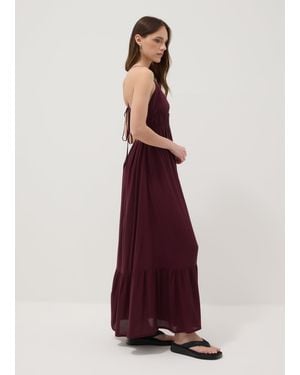 B.ANGEL Abito Maxi Viola