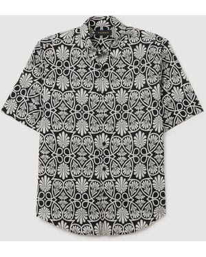 Piombo Camicia Da Uomo - Grigio