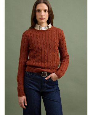 Piombo Maglia Rossa - Marrone