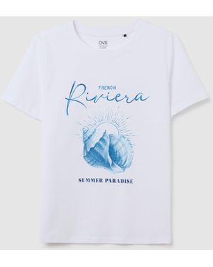 OVS Ovs T-Shirt Da Donna - Blu