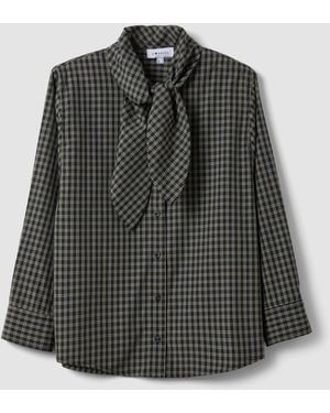 B.ANGEL Camicia Over Nera - Grigio