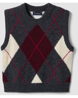 Piombo Gilet - Blu