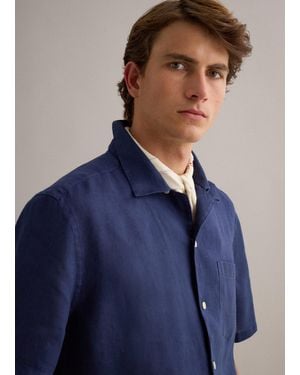 Piombo Camicia - Blu
