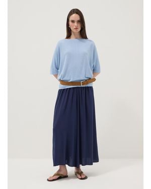 Hybrid Pantaloni Ampi - Blu