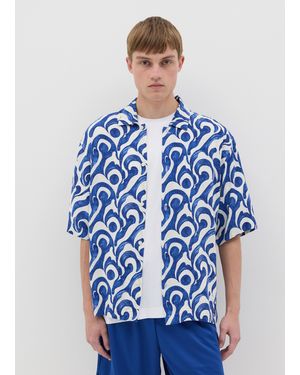OVS Camicia Oversize Da Uomo - Blu