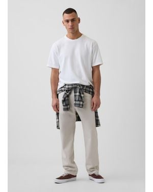 Gap Pantaloni Slim Fit - Bianco